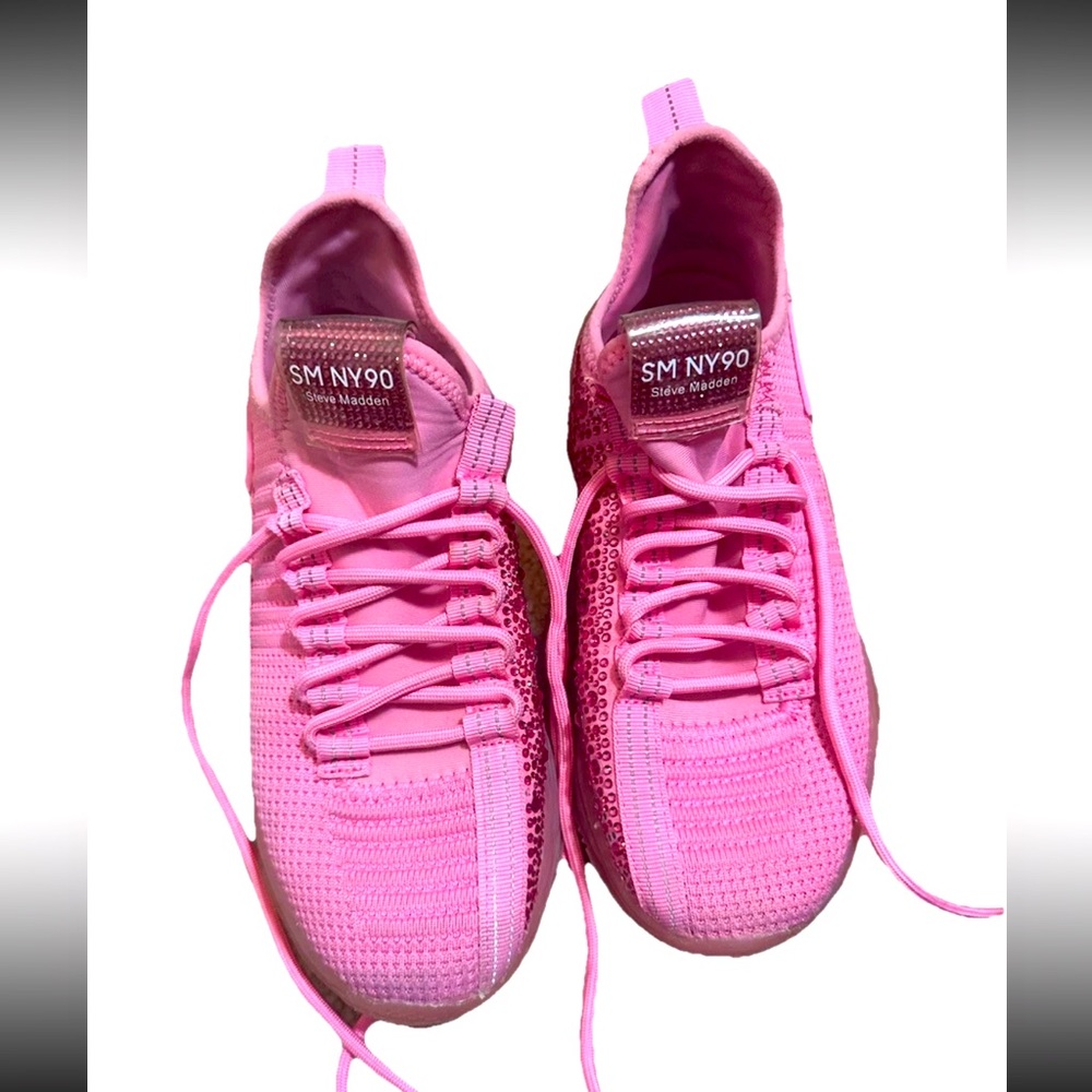 Steve Madden Maxima Women's Sneakers Pink, Size‎ 7.5